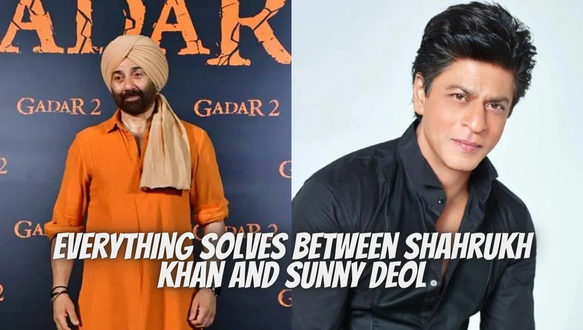 Shahrukh Khan And Sunny Deol