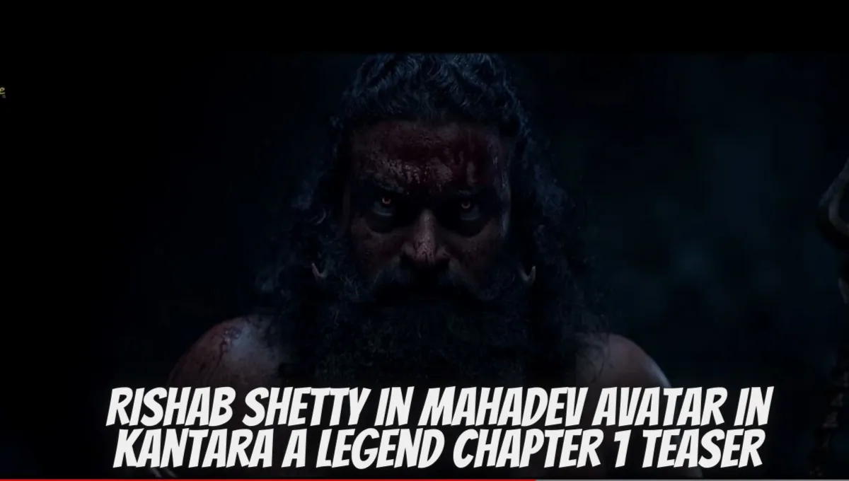 Rishab Shetty In Mahadev Avatar In Kantara