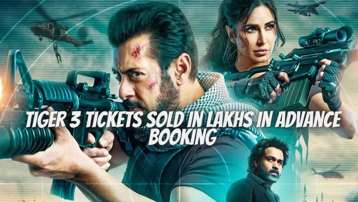 Tiger 3 Tickets Sold In Lakhs