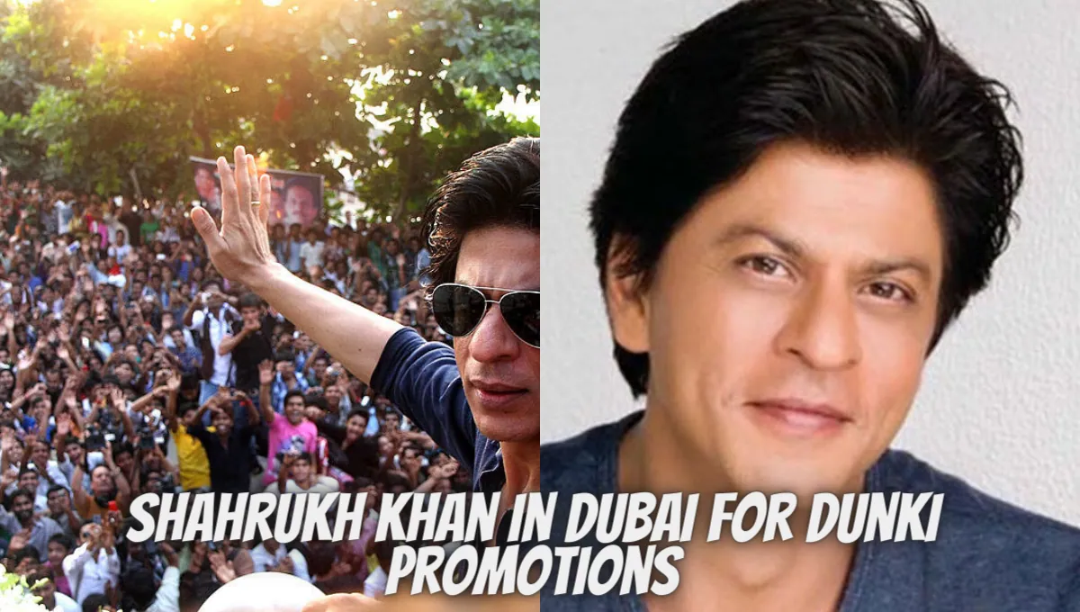 Shahrukh Khan In Dubai